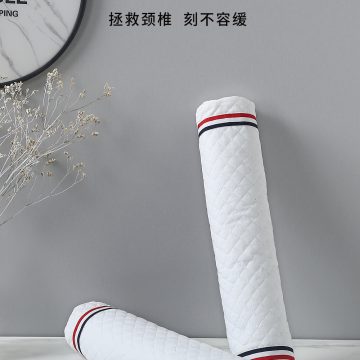 实物演示：S.S.PRINCESS 圆形护颈荞麦保健枕